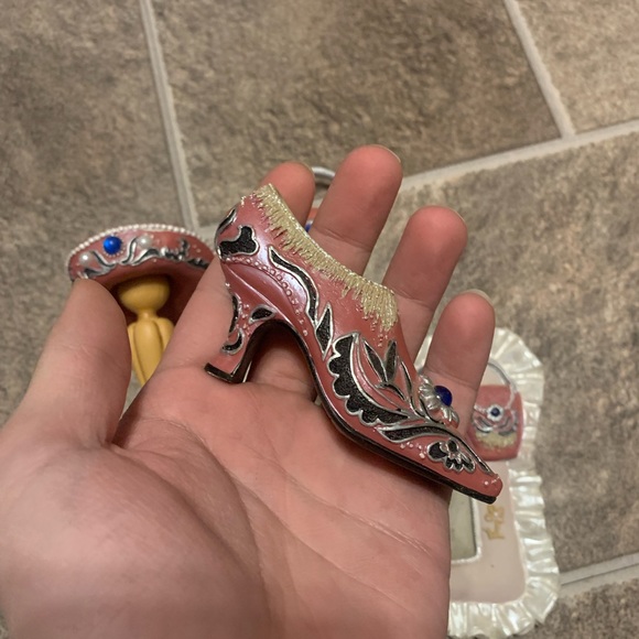 K’s Collection Western Cowgirl Art Deco LOT 4pcs Heel, Hat, Purse, Picture Frame - Picture 9 of 12